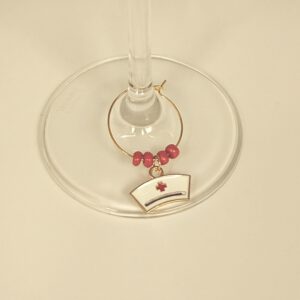 zuster-bedel wijnglasring