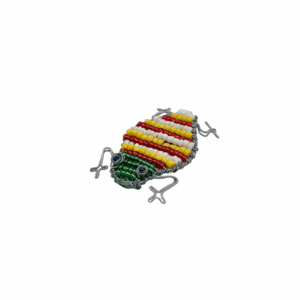 Oetel broche bovenkant